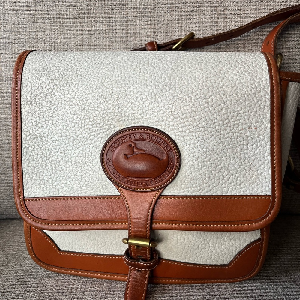 Dooney & Bourke Vintage Small Surrey Crossbody Bag All Weather Leather